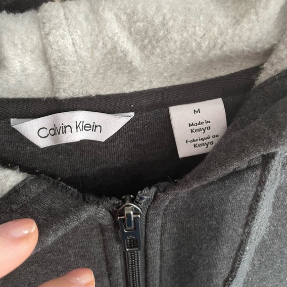 CK Calvin Klein Zip Up Hoode Size M - Picture 4 of 7